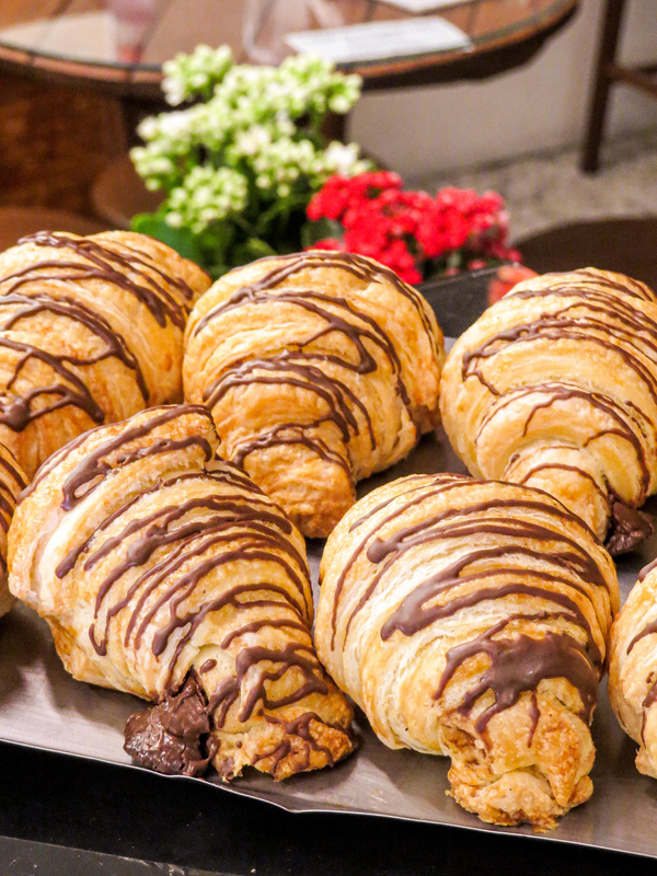 Brown Bread on White Ceramic Plate